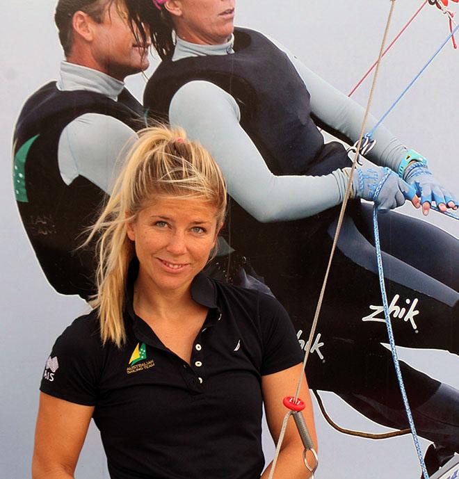 Nina Curtis - ISAF Sailing World Cup Hyeres 2014 ©  SW